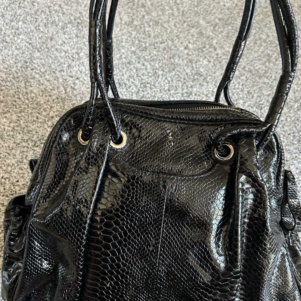 Lockheart Python Juliette Satchel - image 8